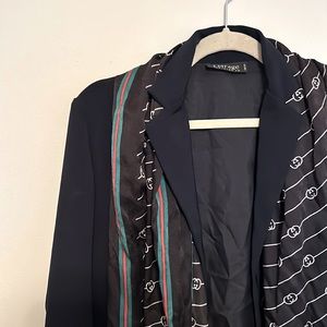 Full Length Vintage Blazer Coat Cardigan